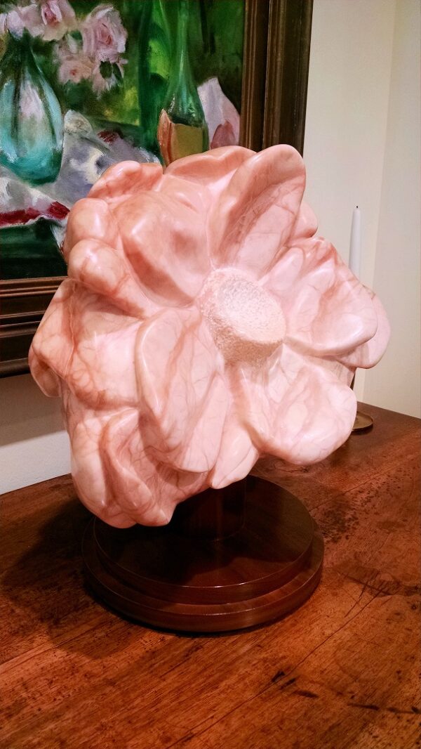 "Ode to Georgia O'Keefe" Stone Sculpture by Madeleine Heumann (1933-2018) - Image 3