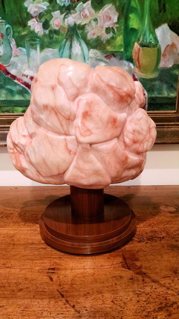 "Ode to Georgia O'Keefe" Stone Sculpture by Madeleine Heumann (1933-2018) - Image 9