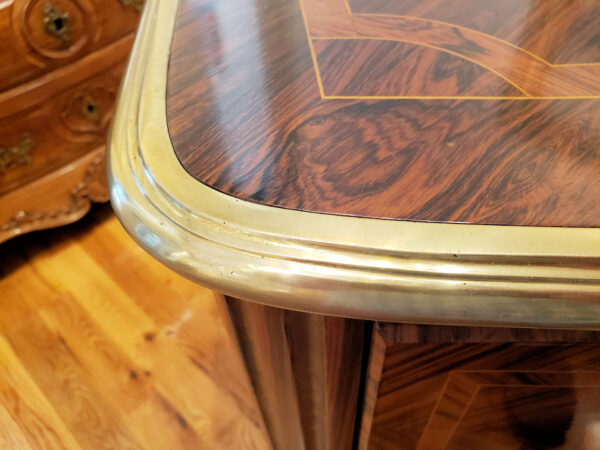 Rare Maison Jansen Regence Style Ormolu-Mounted Exotic Wood Commode - Image 23