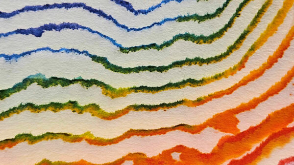 Maty Grunberg (1943)  “Life Spectrum, 1970 Mixed Media on Paper Sculpture - Image 13