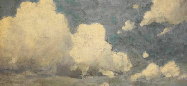 Max Jensen (1879-1907) “Stormy Sea” Oil on Canvas. - Image 7