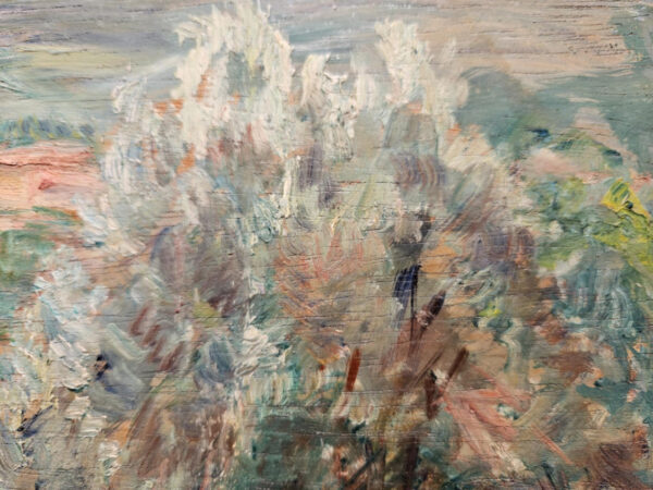 Maxime Boulard de Villeneuve (1884 - 1971) Oil on Board "Provence Landscape with Trees" - Image 8