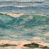 Newcomb-Macklin Frame on Oil on board by John Redding Kelly (1879-1949) "Rocks" - Image 10
