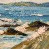 Newcomb-Macklin Frame on Oil on board by John Redding Kelly (1879-1949) "Rocks" - Image 13