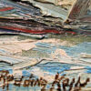 Newcomb-Macklin Frame on Oil on board by John Redding Kelly (1879-1949) "Rocks" - Image 17