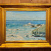 Newcomb-Macklin Frame on Oil on board by John Redding Kelly (1879-1949) "Rocks" - Image 3