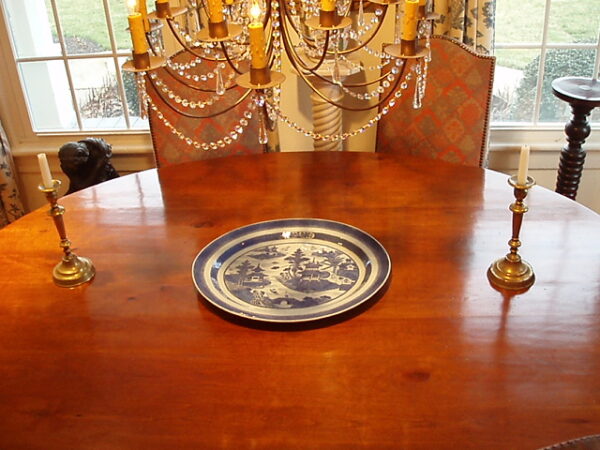 French Fruitwood Oval Farm Table - Image 12
