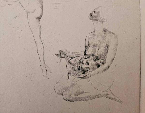 Pablo Picasso (1881 - 1973) Drypoint Salome 1905 - Image 9