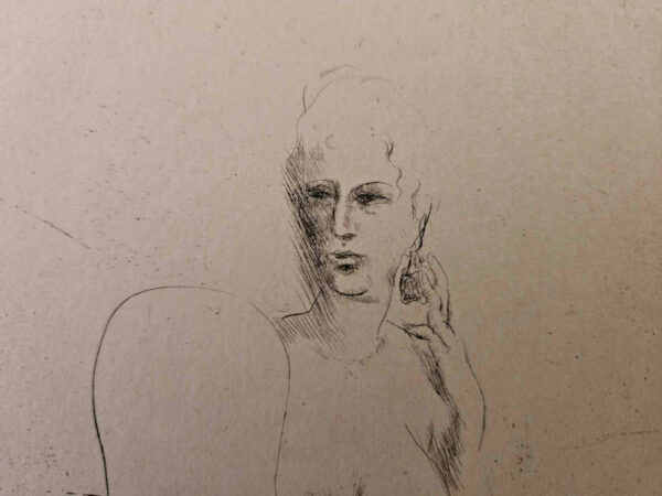 Pablo Picasso (1881 - 1973) Drypoint Salome 1905 - Image 12