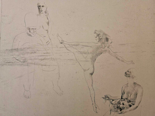 Pablo Picasso (1881 - 1973) Drypoint Salome 1905 - Image 5