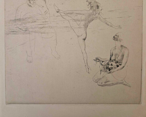 Pablo Picasso (1881 - 1973) Drypoint Salome 1905 - Image 8