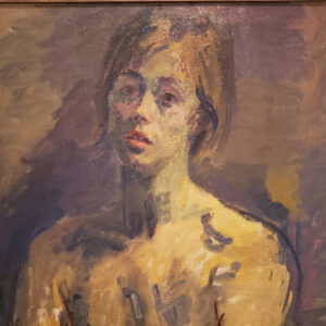 “Nude Female, 1960” Oil on Canvas by Raphael Soyer
