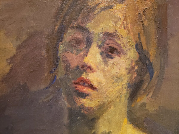 “Nude Female, 1960” Oil on Canvas by Raphael Soyer - Image 7