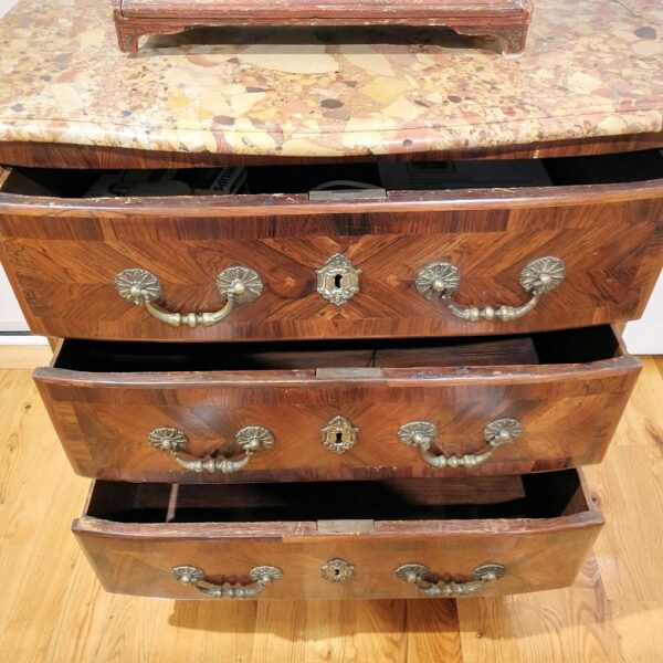 Petite French Regence Style Commode - Image 10