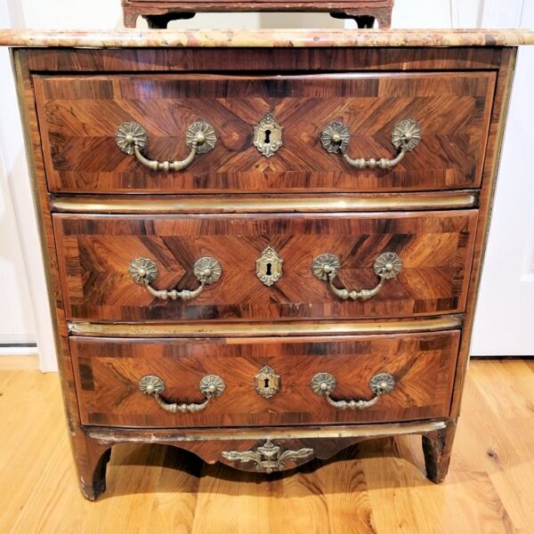 Petite French Regence Style Commode - Image 2