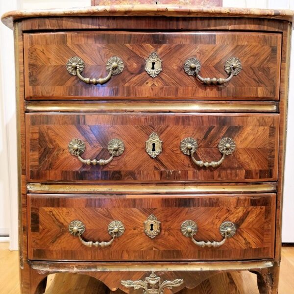 Petite French Regence Style Commode - Image 3