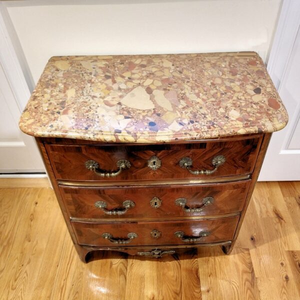 Petite French Regence Style Commode - Image 6