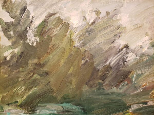 "Trees, Sky-Late Summer" Oil on Canvas by Richard Frooman (1930 - 2014) - Image 5