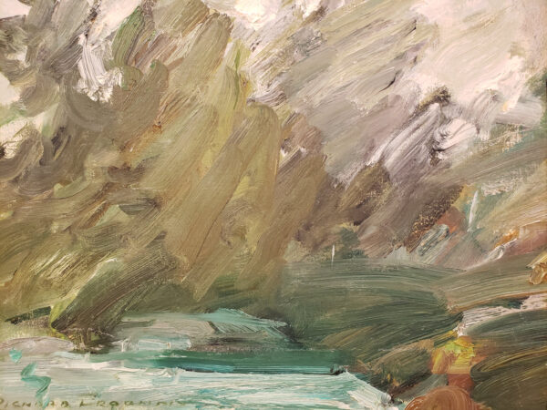 "Trees, Sky-Late Summer" Oil on Canvas by Richard Frooman (1930 - 2014) - Image 6