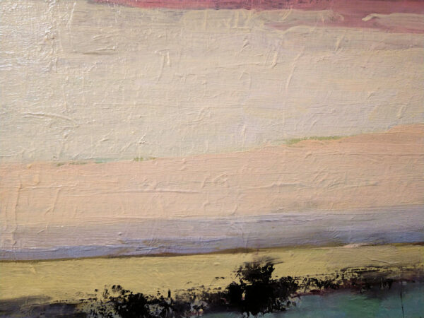 Leon Dabo, NA (1864-1960) "River in Springtime 52, aka River Against Pink Hills" - Image 6