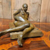 Robert Graham (1938-2008) “Gina, 5/21/97” Bronze of Recumbent Women, 1997    SOLD - Image 11