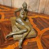 Robert Graham (1938-2008) “Gina, 5/21/97” Bronze of Recumbent Women, 1997    SOLD - Image 12