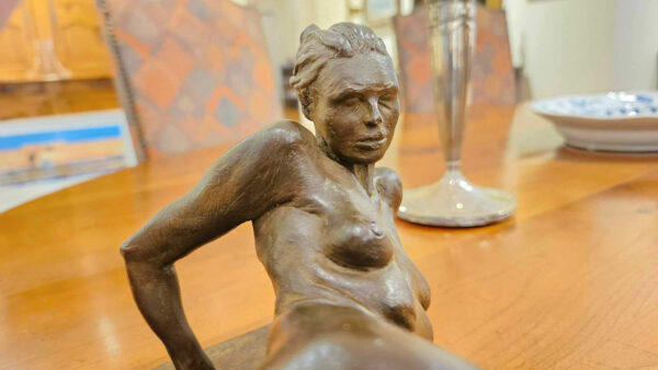 Robert Graham (1938-2008) “Gina, 5/21/97” Bronze of Recumbent Women, 1997 - Image 13