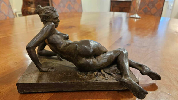 Robert Graham (1938-2008) “Gina, 5/21/97” Bronze of Recumbent Women, 1997 - Image 16