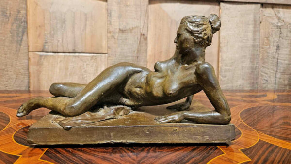 Robert Graham (1938-2008) “Gina, 5/21/97” Bronze of Recumbent Women, 1997