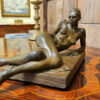 Robert Graham (1938-2008) “Gina, 5/21/97” Bronze of Recumbent Women, 1997    SOLD - Image 4