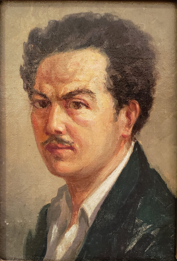 "Self Portrait" by Rudolph Guzzardi (1903-1962)