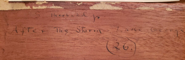 After the Storm, Lake George by Samuel Theobald, Jr (1872 - 1953) - Image 11