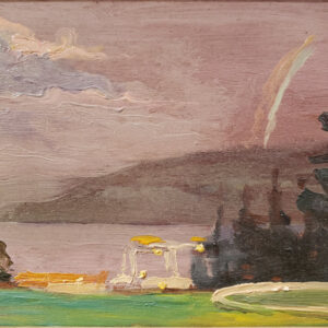 After the Storm, Lake George by Samuel Theobald, Jr (1872 - 1953)