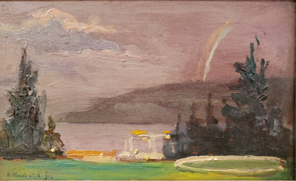 After the Storm, Lake George by Samuel Theobald, Jr (1872 - 1953)