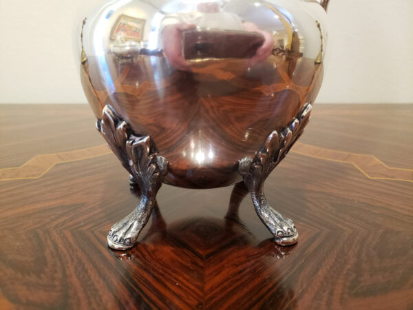 A Rare Early Coin Silver Tea Set by Shreve Crump & Low, Boston - Image 19
