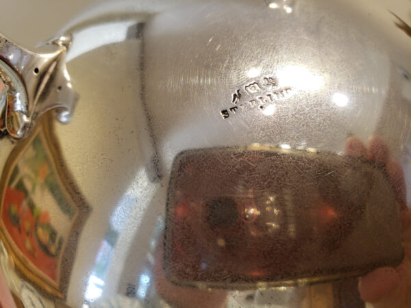 A Rare Early Coin Silver Tea Set by Shreve Crump & Low, Boston - Image 24