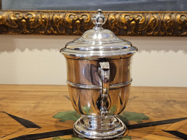 Sterling Silver Equestrian Trophy “The Lovley Night Hurdle” 1959 - Image 10