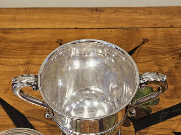 Sterling Silver Equestrian Trophy “The Lovley Night Hurdle” 1959 - Image 15