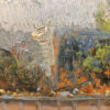 Notre-Dame Cathedral in Paris on the Seine River Oil on Board - Image 11