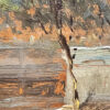 Notre-Dame Cathedral in Paris on the Seine River Oil on Board - Image 14
