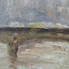 Notre-Dame Cathedral in Paris on the Seine River Oil on Board - Image 15