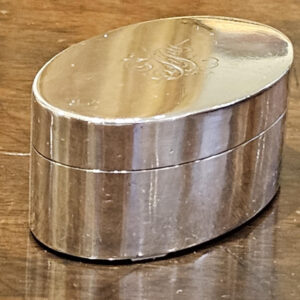 Thomas Willmore 18th Century Sterling Silver Nutmeg Grater