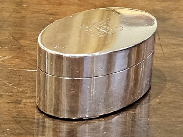 Thomas Willmore 18th Century Sterling Silver Nutmeg Grater