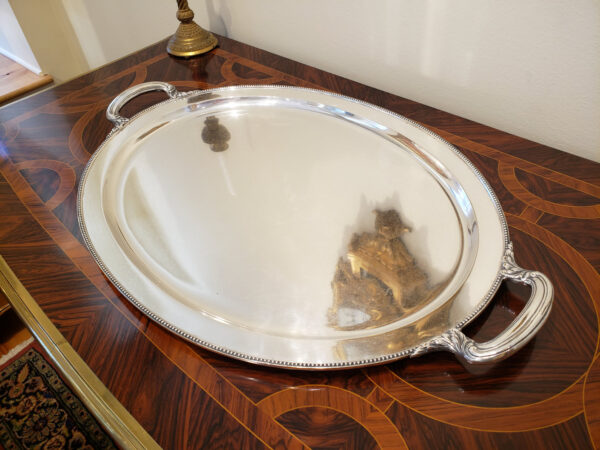 Rare American Sterling Silver Centerpiece Tray, Tiffany & Co., New York, Circa 1907 - Image 4