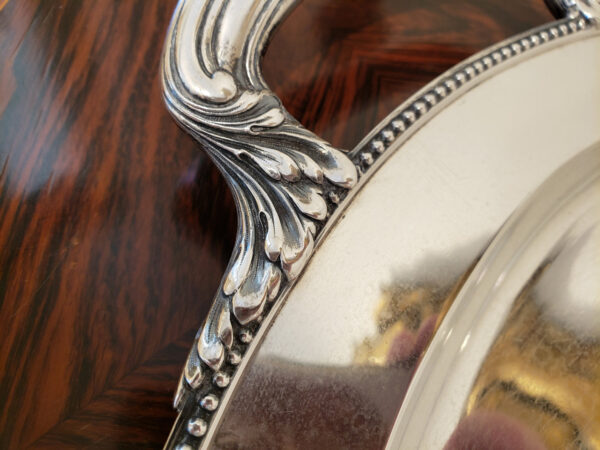 Rare American Sterling Silver Centerpiece Tray, Tiffany & Co., New York, Circa 1907 - Image 6