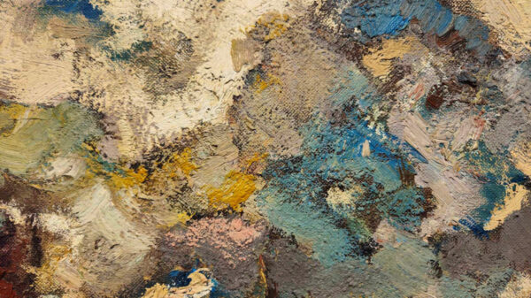Valdi S. Maris (1919-1993)"South River" Oil on Canvas - Image 12