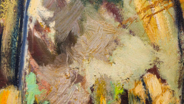 Valdi S. Maris (1919-1993)"Sun in Thicket" Oil on Canvas - Image 12