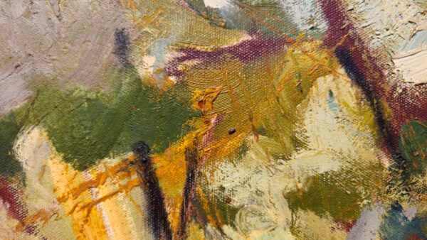 Valdi S. Maris (1919-1993)"Sun in Thicket" Oil on Canvas - Image 13