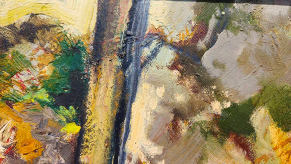 Valdi S. Maris (1919-1993)"Sun in Thicket" Oil on Canvas - Image 19