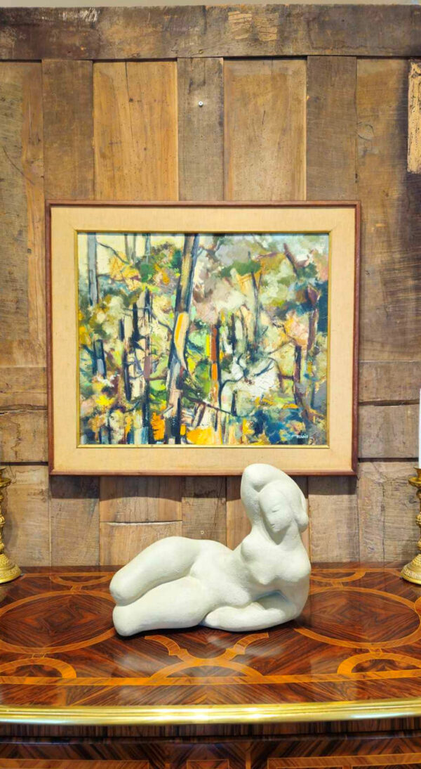Valdi S. Maris (1919-1993)"Sun in Thicket" Oil on Canvas - Image 24